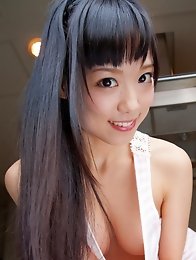 Japanese girls are quiet and shy around guys.
