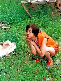Aya Ueto Asian doll presents different cute moments of her life