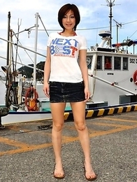 Hot Japanese lady Rika Shibuki